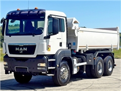 MAN TGS 26.360  WYWROTKA 5,20 m + BORDMATIC  6x4