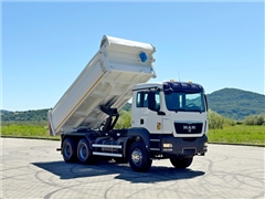 MAN TGS 26.360  WYWROTKA 5,20 m + BORDMATIC  6x4