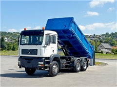 MAN TGA 33.360  WYWROTKA 5,20 m + BORDMATIC  6x4