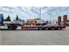 Nooteboom naczepa semi 4 osiowa, rozciągana