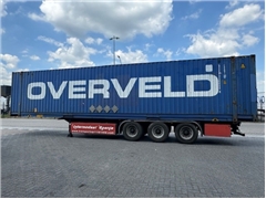Pacton 3 AS CONTAINERCHASSIS, 45FT CONTAINER