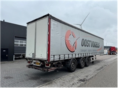 System 3 AS SCHUIFZEILEN TRAILER,STUURAS,ONDERVOUWKLEP, L