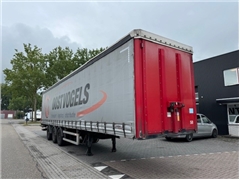 System 3 AS SCHUIFZEILEN TRAILER,STUURAS,ONDERVOUWKLEP, L
