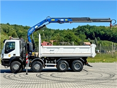 Iveco TRAKKER 450  WYWROTKA 5,10 m  FASSI F215A.