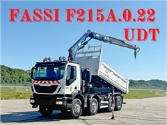 Iveco TRAKKER 450  WYWROTKA 5,10 m  FASSI F215A.