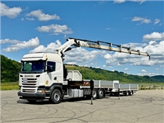 SCANIA R 440  HIAB 422 E-6 HIPRO/PILOT+PRZYCZEPA