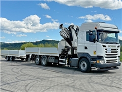 SCANIA R 440  HIAB 422 E-6 HIPRO/PILOT+PRZYCZEPA