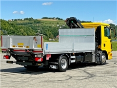 MAN TGL 12.220  SKRZYNIA 4,50 m + PK 7.501 SLD C