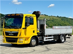 MAN TGL 12.220  SKRZYNIA 4,50 m + PK 7.501 SLD C