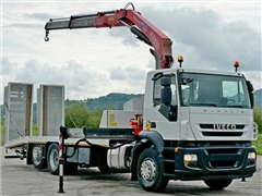 IVECO STRALIS 310  LAWETA 7,15 m + FASSI F230AXP.