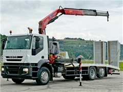 IVECO STRALIS 310  LAWETA 7,15 m + FASSI F230AXP.