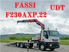 IVECO STRALIS 310  LAWETA 7,15 m + FASSI F230AXP.
