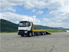 RENAULT T 430  LAWETA 9,35 m + WCIĄGARKA + PILOT