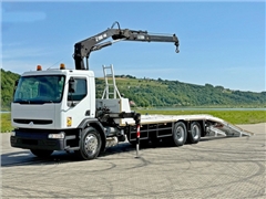 RENAULT KERAX 320 CDI  LAWETA 7,35m + HIAB 140 A