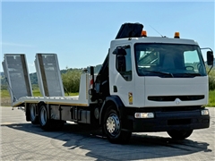 RENAULT KERAX 320 CDI  LAWETA 7,35m + HIAB 140 A