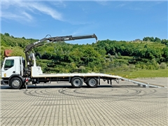 RENAULT KERAX 320 CDI  LAWETA 7,35m + HIAB 140 A