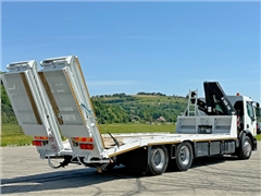 RENAULT KERAX 320 CDI  LAWETA 7,35m + HIAB 140 A