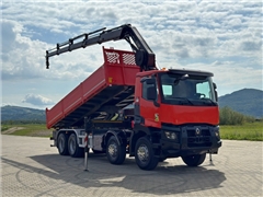 Renault C 430  WYWROTKA 6,80m  HIAB X - HIDUO 18