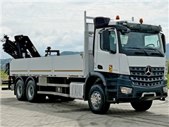 Mercedes Actros 2636  SKRZYNIA 7,25 m + HIAB 211