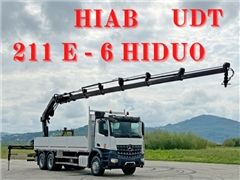 Mercedes Actros 2636  SKRZYNIA 7,25 m + HIAB 211