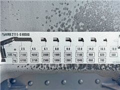 Mercedes Actros 2636  SKRZYNIA 7,25 m + HIAB 211