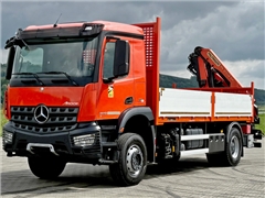 Mercedes AROCS 1830  SKRZYNIA 5,60 m + PK 1250 -