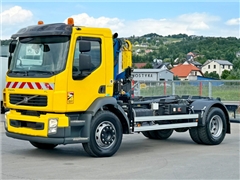 VOLVO FL 240  HAKOWIEC + HMF 270 K2  STAN BDB