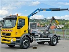 VOLVO FL 240  HAKOWIEC + HMF 270 K2  STAN BDB