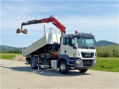 MAN TGS 18.360  WYWROTKA 4,80 m FASSI F135A.0.23