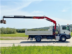 MAN TGS 18.360  WYWROTKA 4,80 m FASSI F135A.0.23