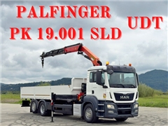 MAN TGS 26.320  SKRZYNIA 7,50 m  PK 19.001 SLD +