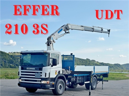 SCANIA 114 G 340  SKRZYNIA 7,00 m  EFFER 210 3S