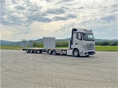 MERCEDES ACTROS 2542  LAWETA 8,50 m + PRZYCZEPA