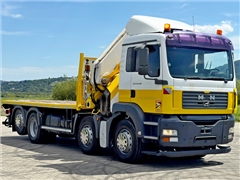 MAN TGA 35.430  PLATFORMA 6,10 m  HIAB 700 E - 6