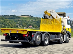 MAN TGA 35.430  PLATFORMA 6,10 m  HIAB 700 E - 6