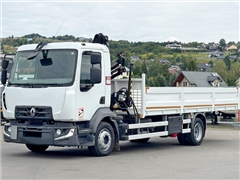 Renault D12.210  SKRZYNIA 6,15 m  HIAB 066 CL
