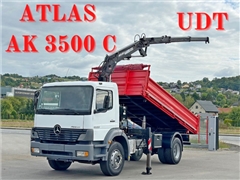 Mercedes ATEGO 1823  WYWROTKA 5,25 m + ATLAS AK 3