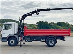 Mercedes ATEGO 1823  WYWROTKA 5,25 m + ATLAS AK 3