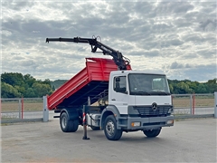 Mercedes ATEGO 1823  WYWROTKA 5,25 m + ATLAS AK 3