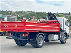 Mercedes ATEGO 1823  WYWROTKA 5,25 m + ATLAS AK 3