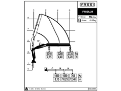 VOLVO FM 12.420  HAKOWIEC + FASSI F150A.21  8x4