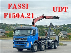 VOLVO FM 12.420  HAKOWIEC + FASSI F150A.21  8x4