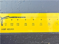 Iveco Eurocargo 120E18  WYWROTKA 3,45 m  HMF 403