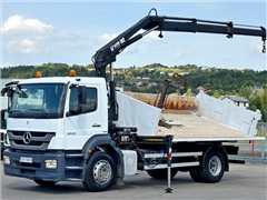 Mercedes AXOR 1824  WYWROTKA 4,70 m  HIAB 102 -