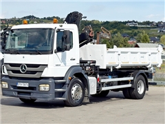 Mercedes AXOR 1824  WYWROTKA 4,70 m  HIAB 102 -