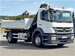 Mercedes AXOR 1824  WYWROTKA 4,70 m  HIAB 102 -