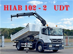 Mercedes AXOR 1824  WYWROTKA 4,70 m  HIAB 102 -