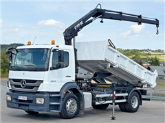 Mercedes AXOR 1824  WYWROTKA 4,70 m  HIAB 102 -