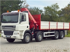 DAF CF 85.380  Wywrotka 7,20 m + HMF 2823 K6 (B3)
