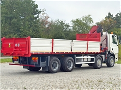 DAF CF 85.380  Wywrotka 7,20 m + HMF 2823 K6 (B3)